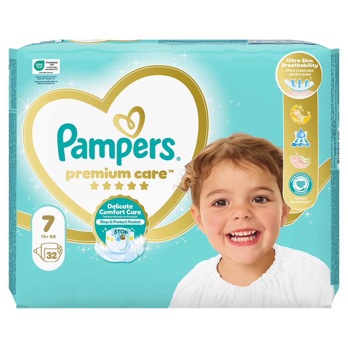 Pampers Premium Care scutece Nr 7